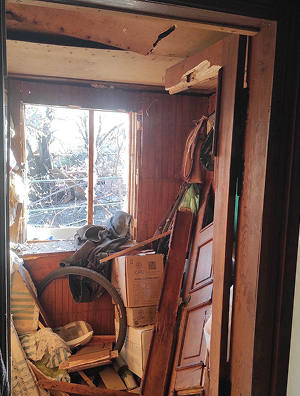 Кухня після окупації.