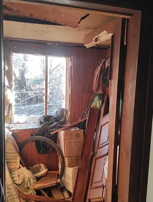 Кухня після окупації.