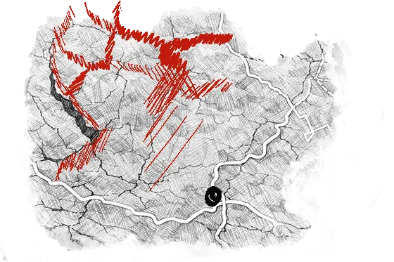 Map layer: military movement