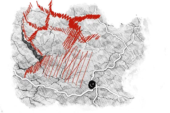 Map layer: spreading conflict